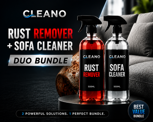 CLEANO Duo Bundle – Sofa Cleaner & Rust Remover (2-Pack)